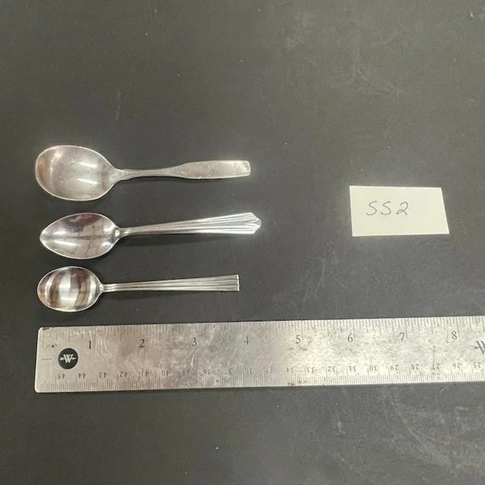 Various antique silver